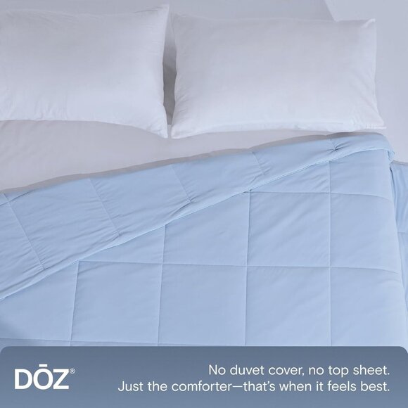 DOZ by SIJO Summer Cooling Comforter Twin/Twin XL Glacier Blanket Hot Sleepers - Picture 3 of 5